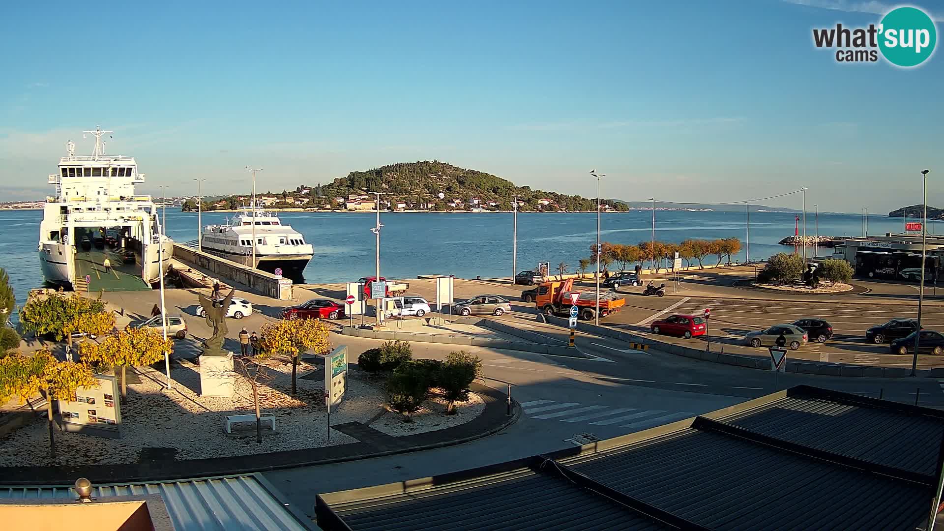 Cámara web UGLJAN – Transportar de Preko a Zadar