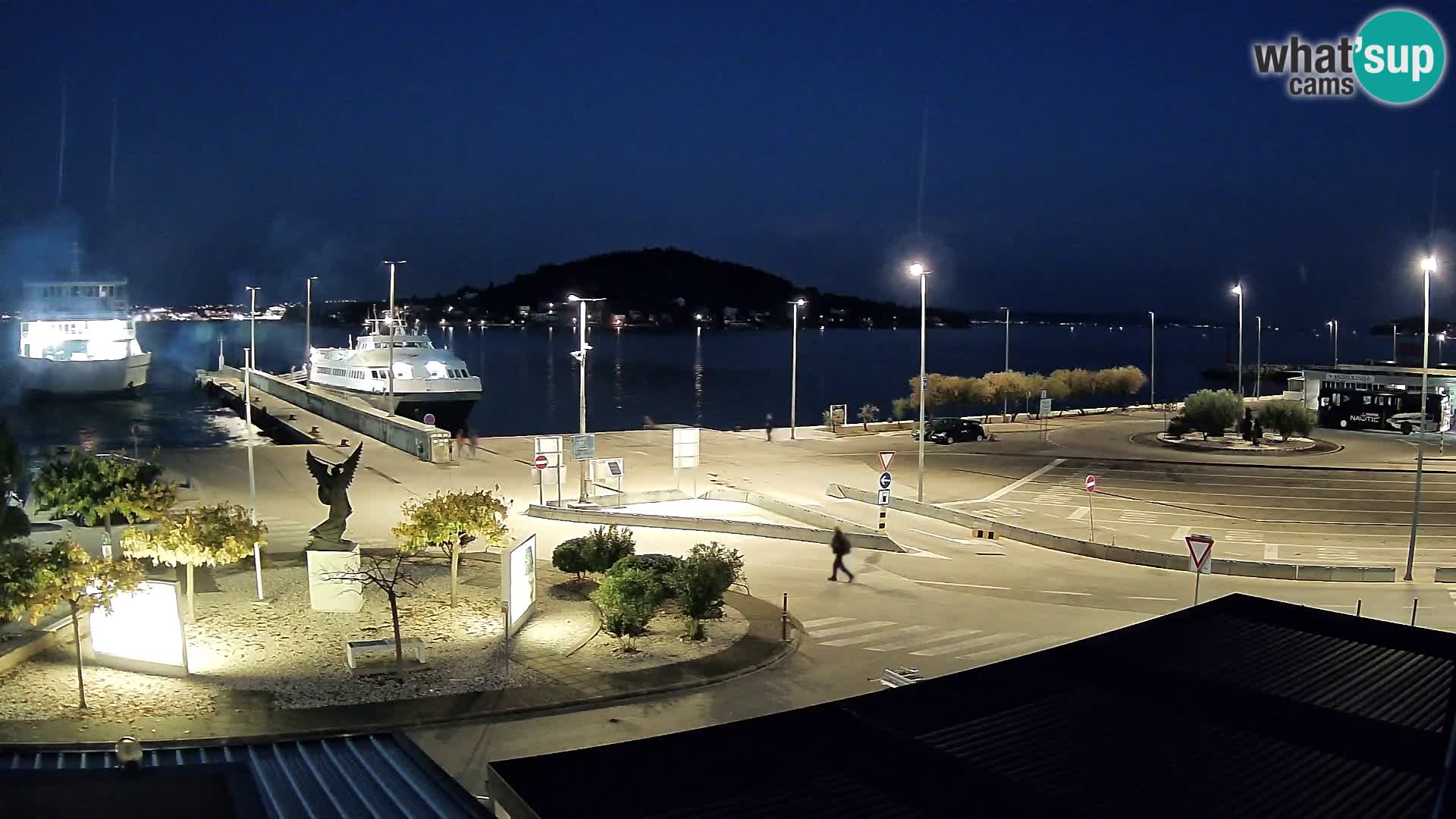 Webcam Ugliano – terminal traghetto da Preko a Zara