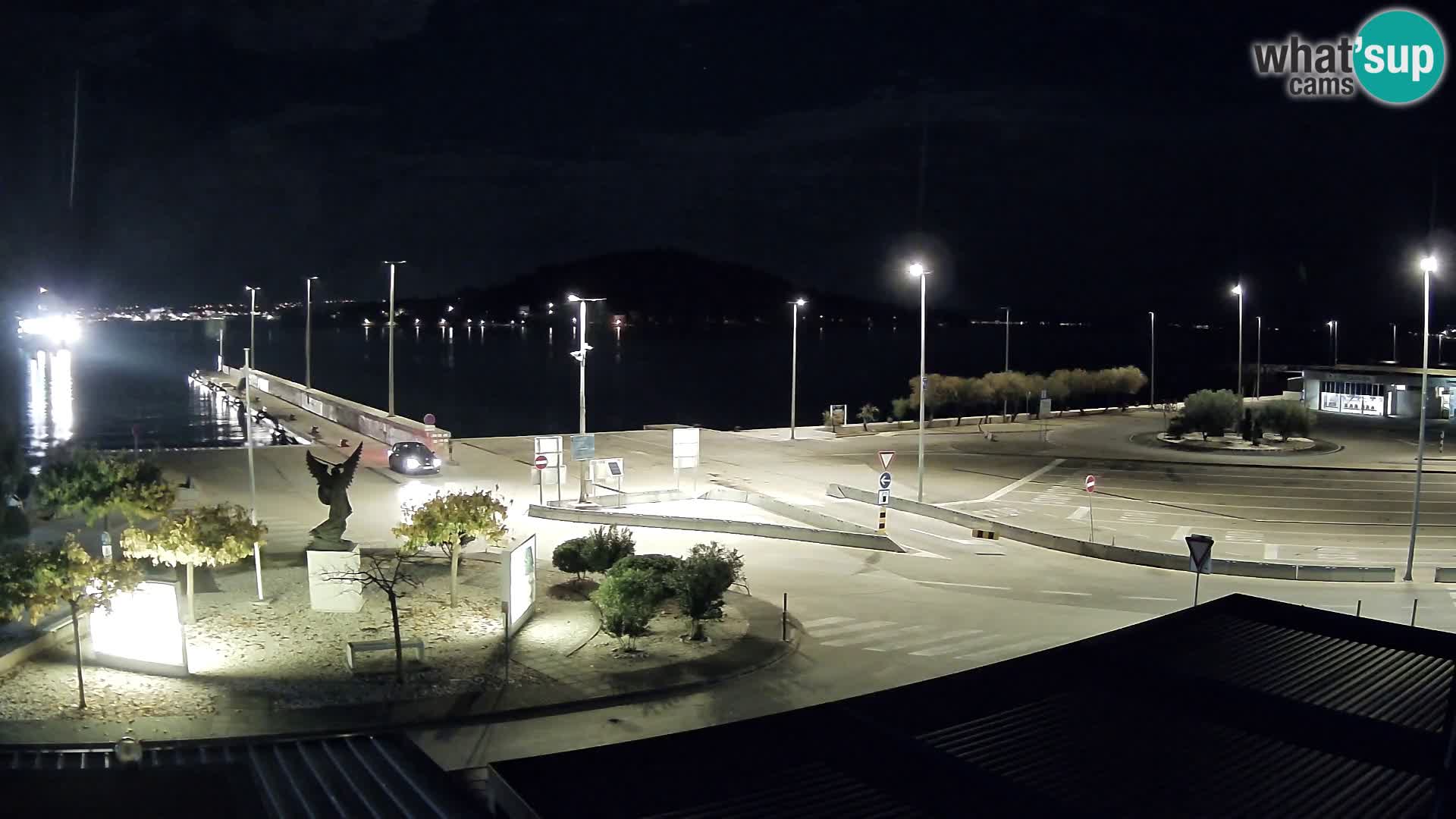 Webcam Ugliano – terminal traghetto da Preko a Zara