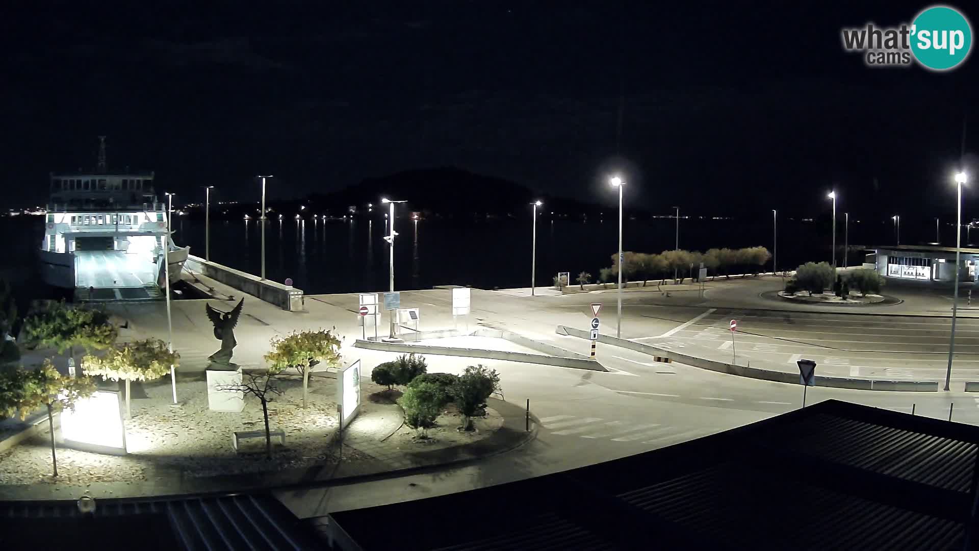 Spletna kamera Ugljan – trajekt Preko – Zadar