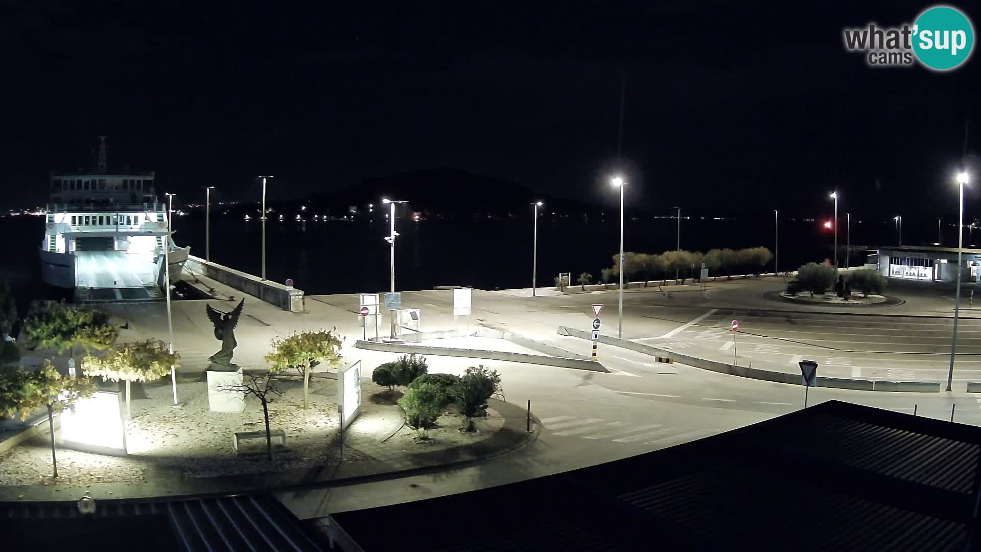 Spletna kamera Ugljan – trajekt Preko – Zadar