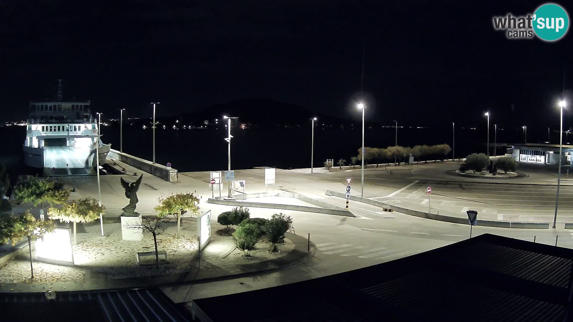 Spletna kamera Ugljan – trajekt Preko – Zadar