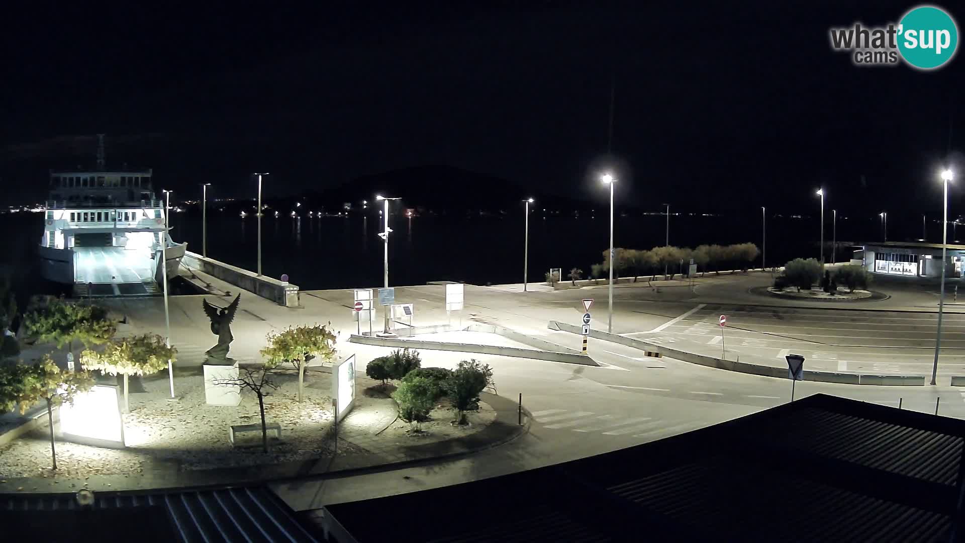 Web kamera Ugljan – Preko trajekt za Zadar