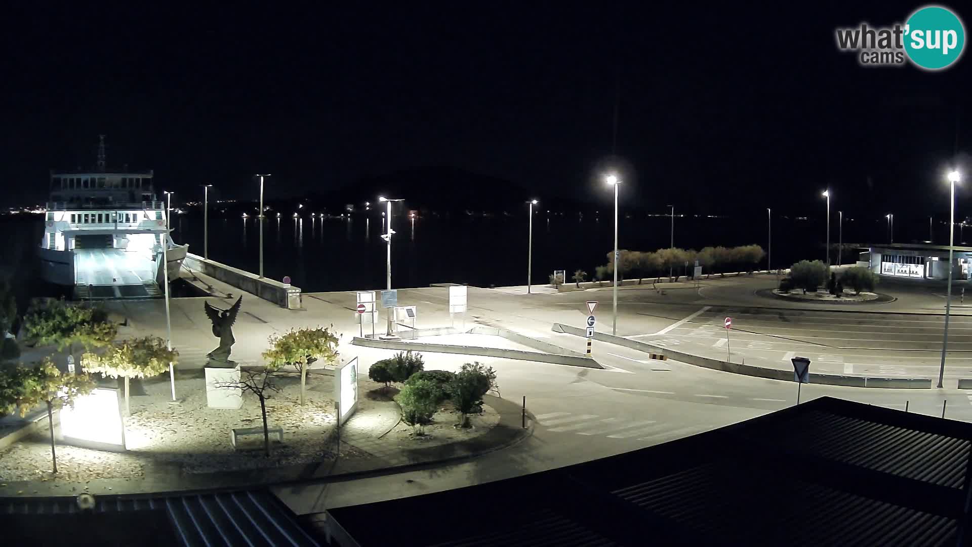 Spletna kamera Ugljan – trajekt Preko – Zadar