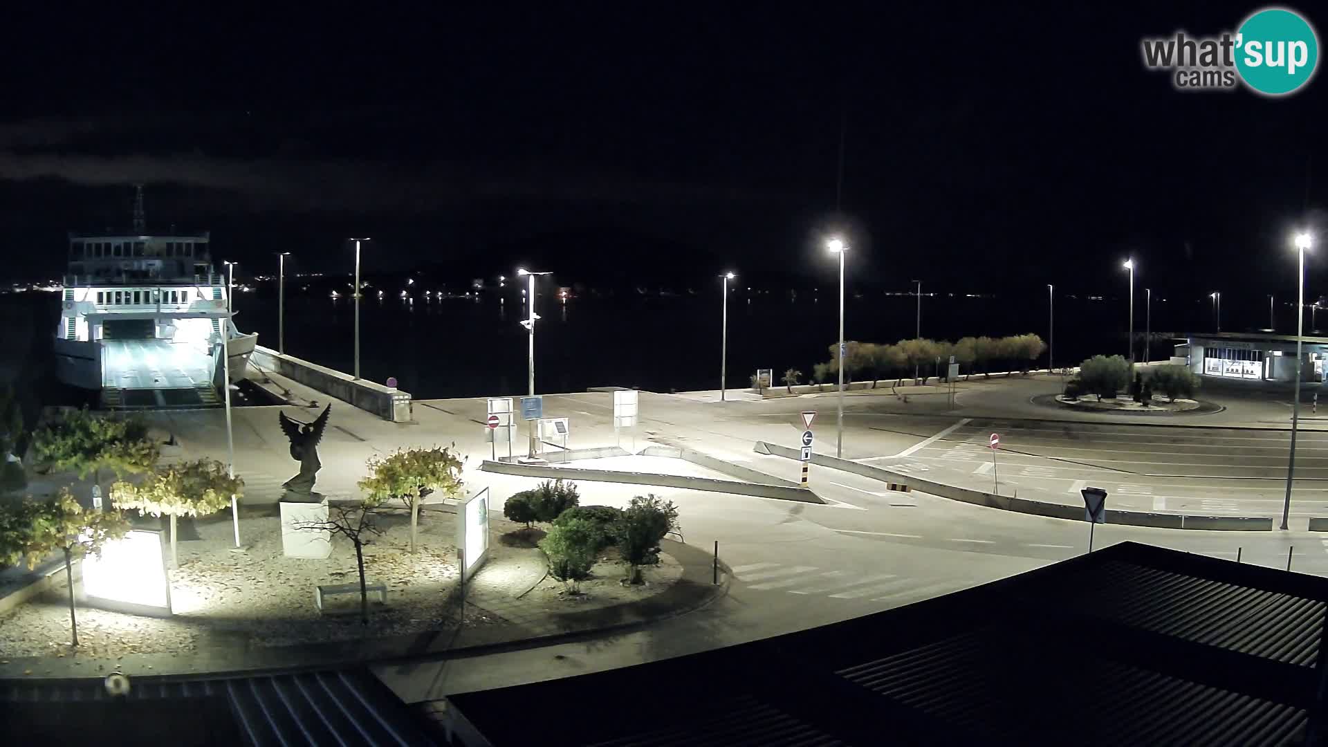 Web kamera Ugljan – Preko trajekt za Zadar