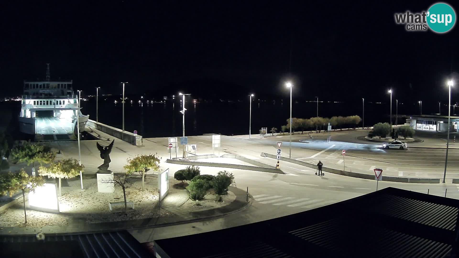 Spletna kamera Ugljan – trajekt Preko – Zadar