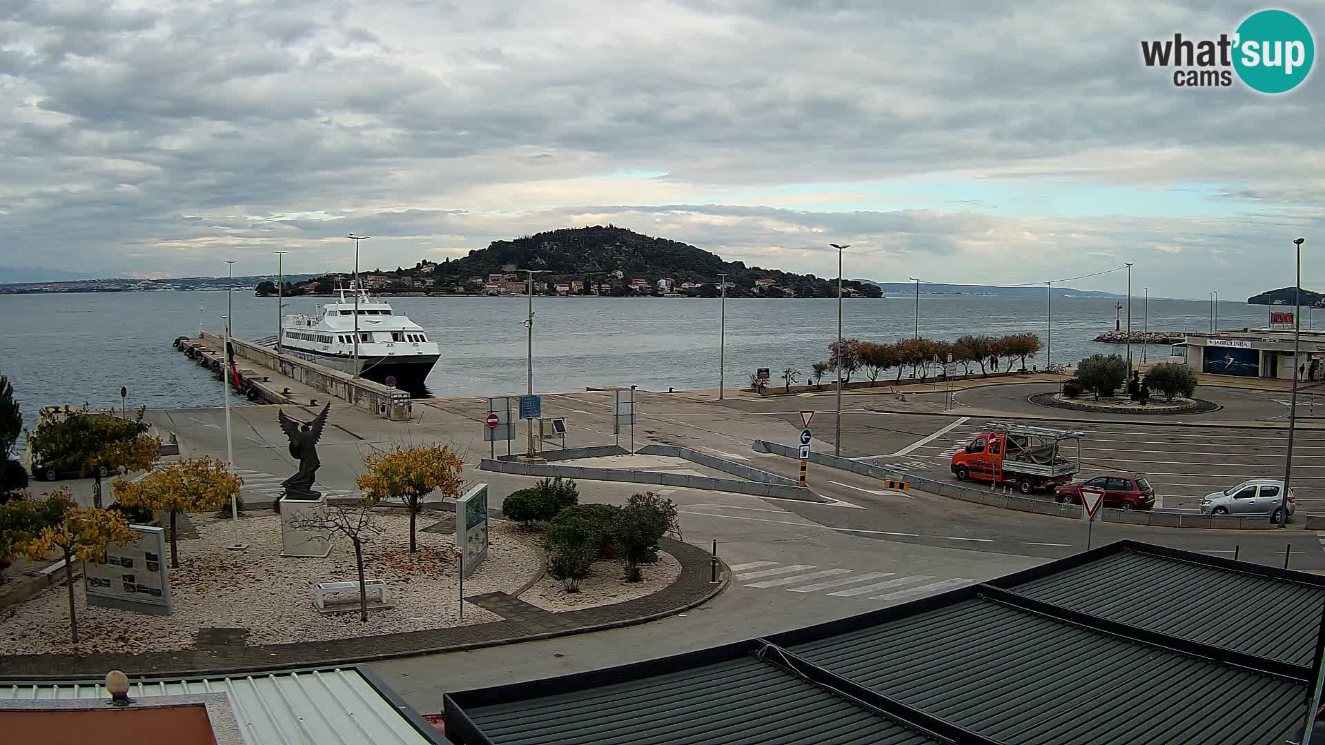 Webcam Ugljan – Preko Ferry to Zadar