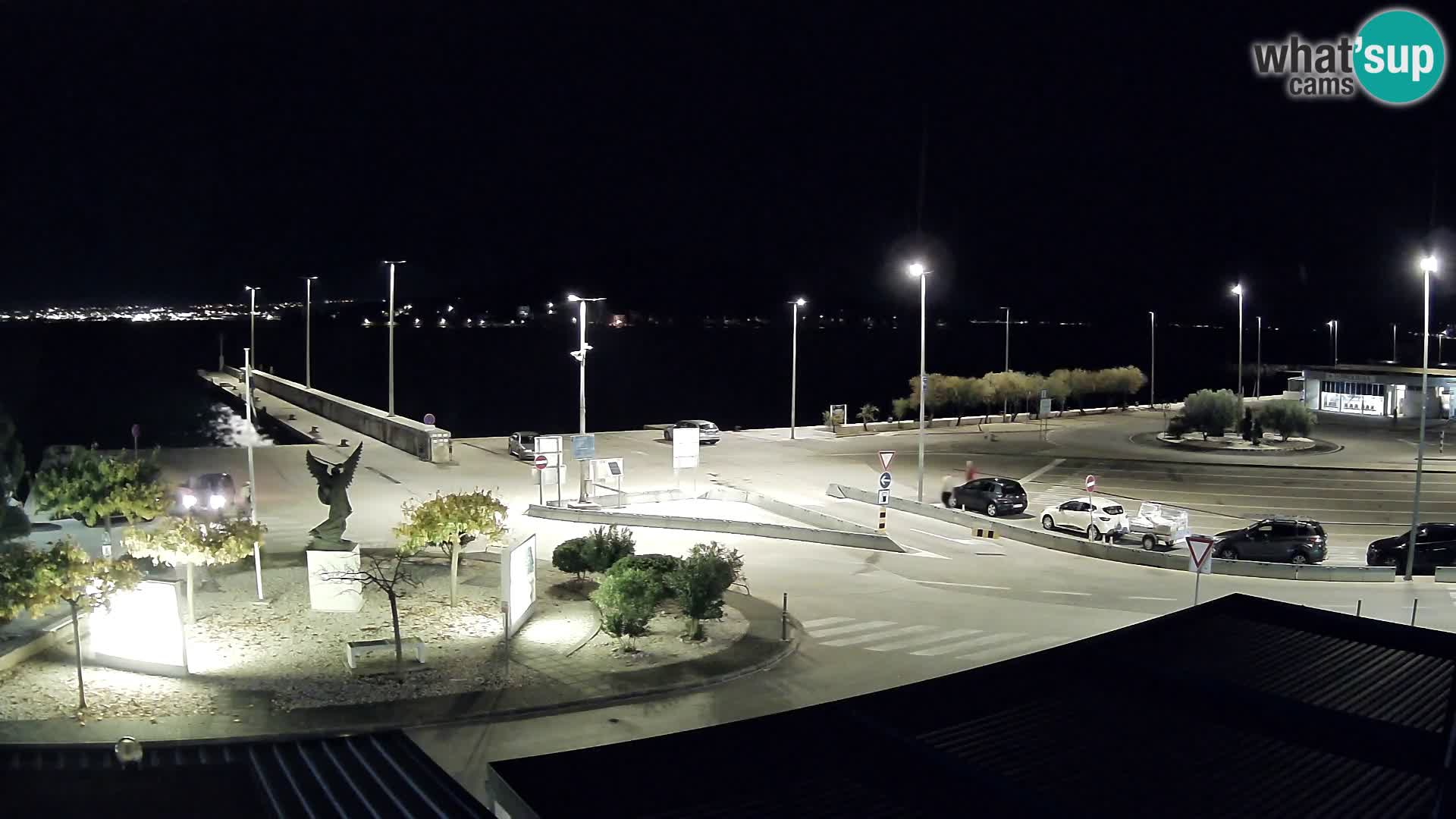 Webcam Ugliano – terminal traghetto da Preko a Zara