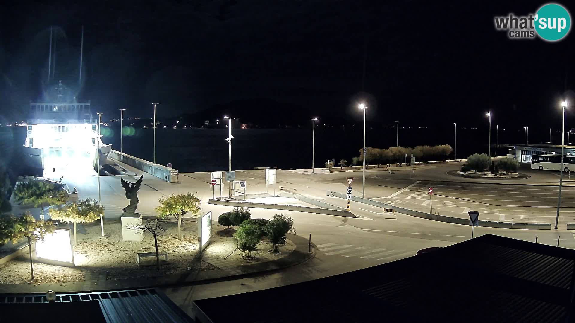 Webcam Ugljan – Preko Ferry to Zadar