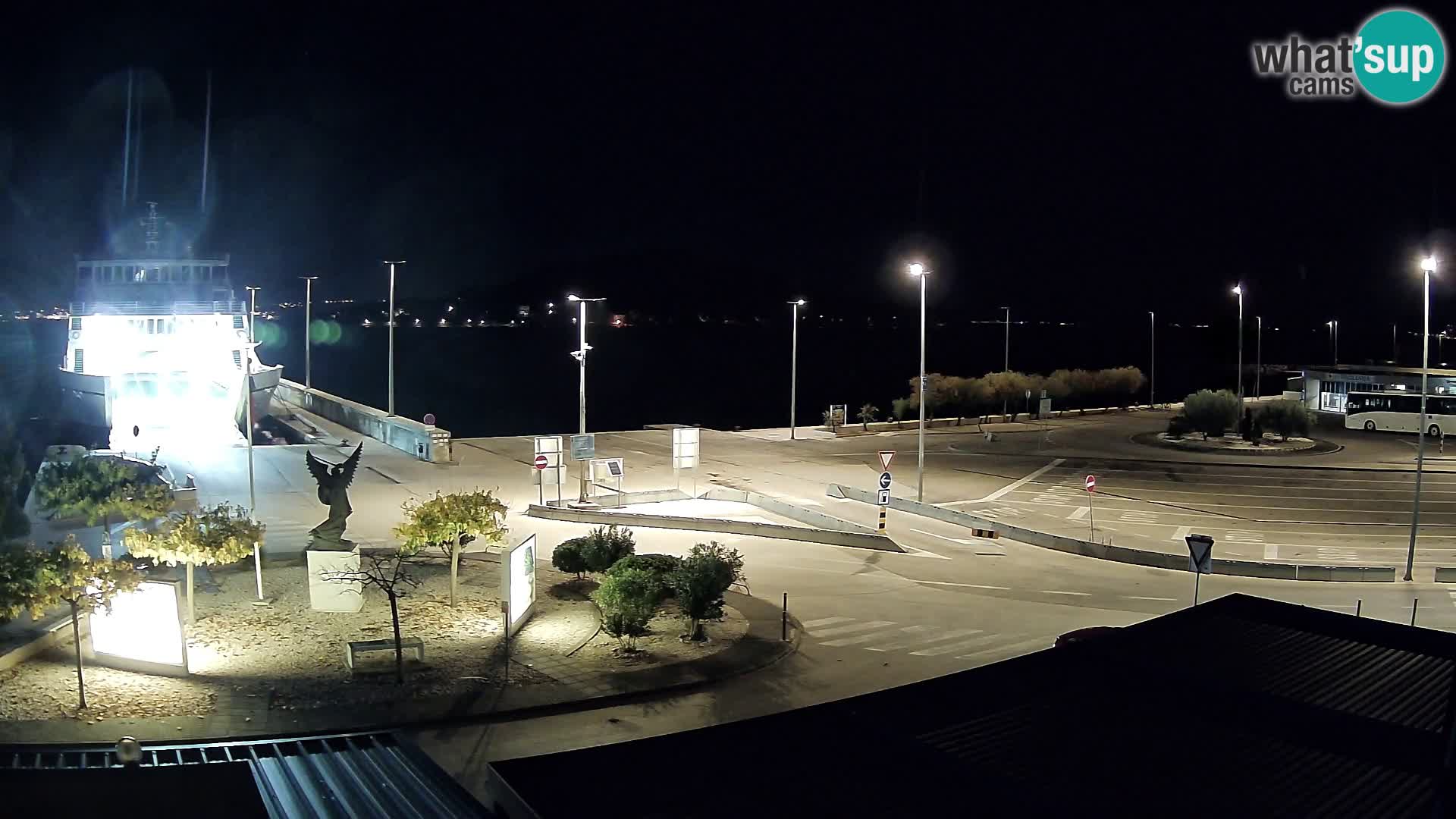 Webcam Ugliano – terminal traghetto da Preko a Zara