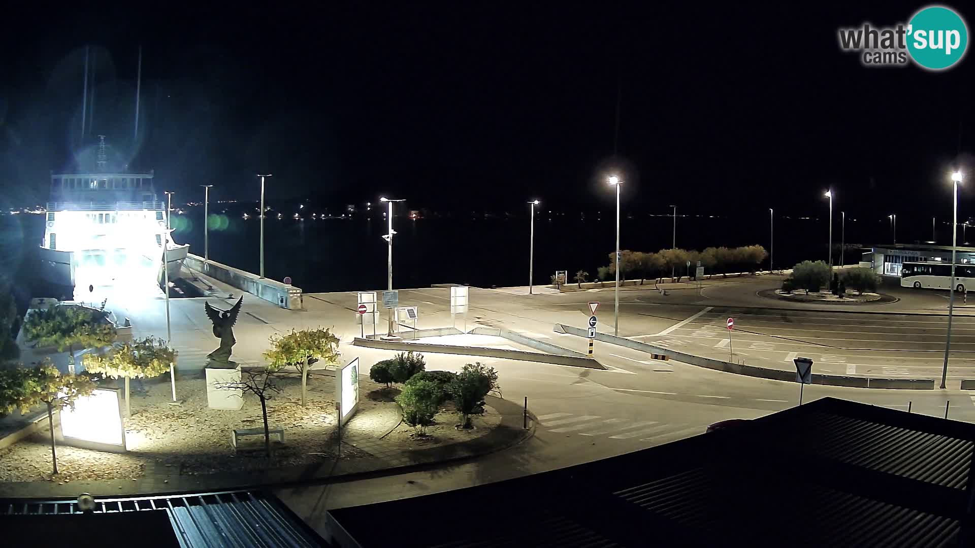 Webcam Ugliano – terminal traghetto da Preko a Zara