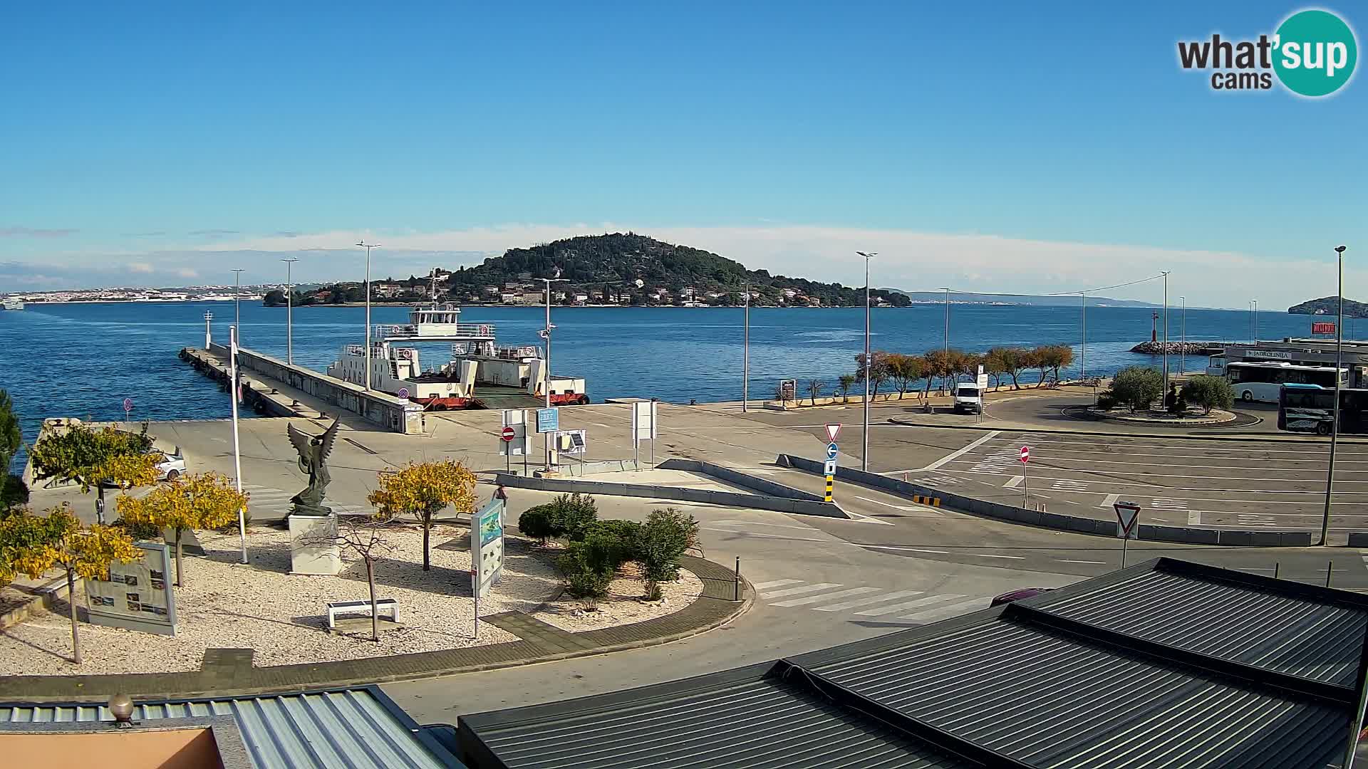 UGLJAN Webcam – Preko-Fähre nach Zadar