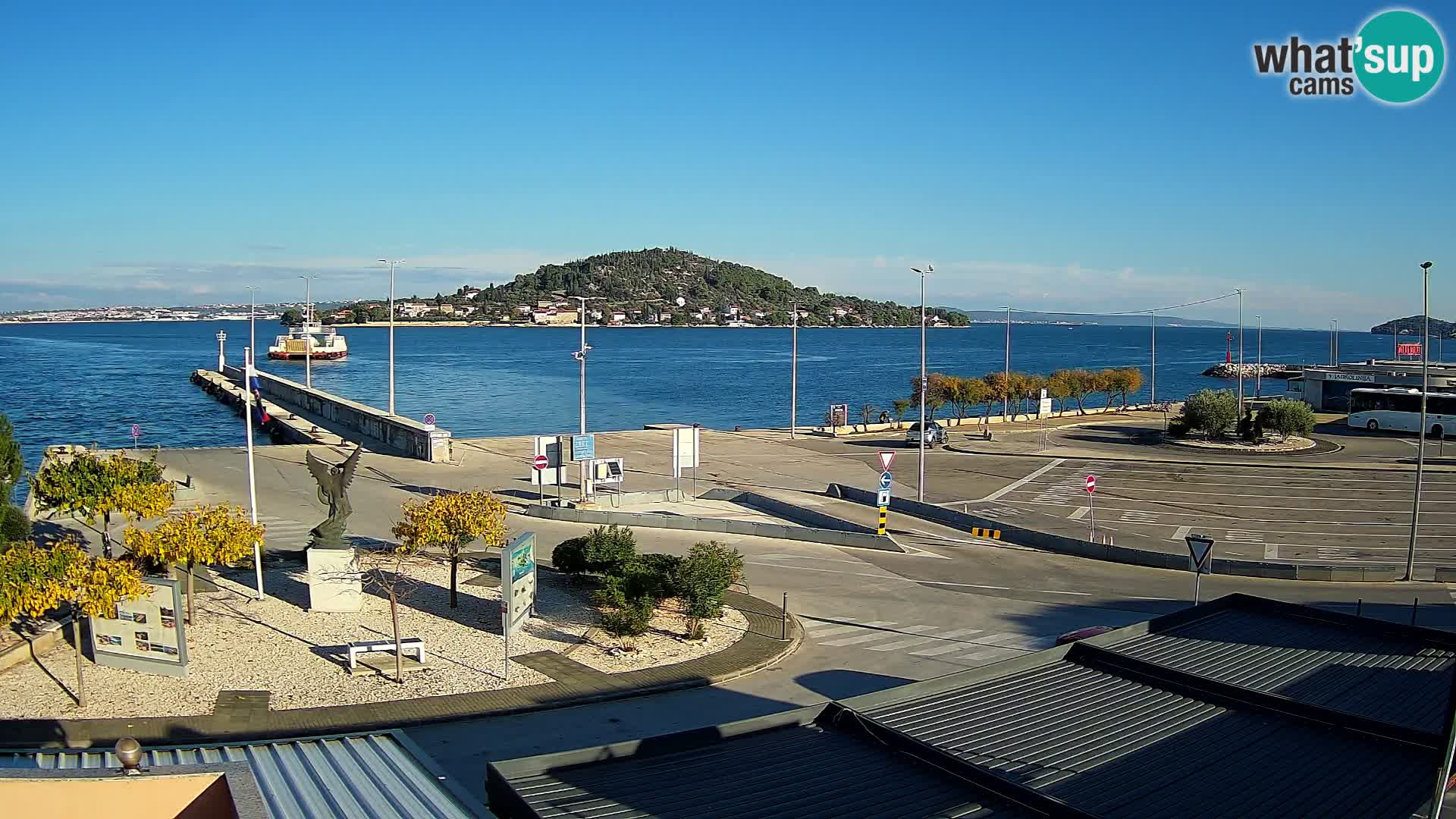 UGLJAN Webcam – Preko-Fähre nach Zadar
