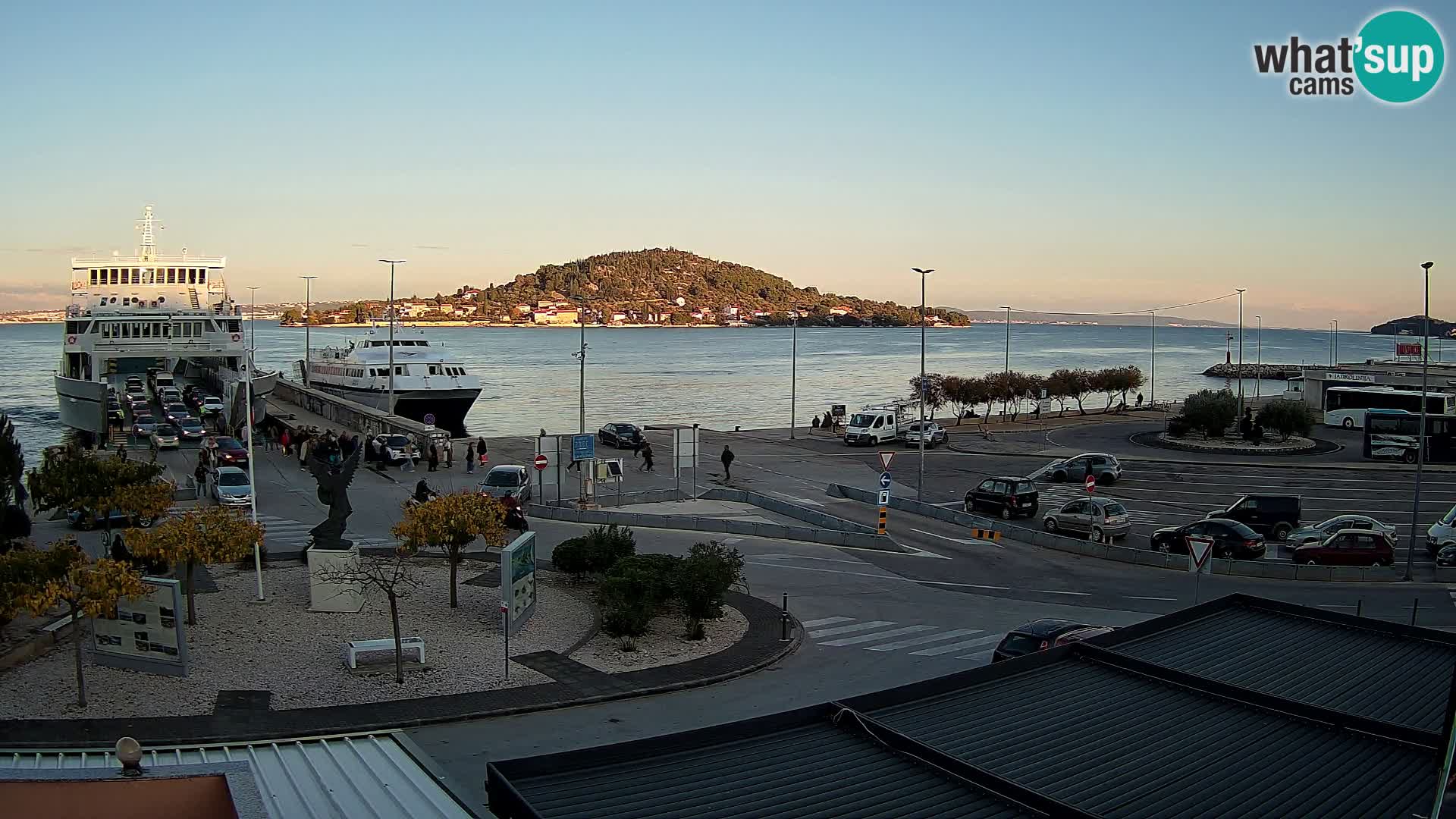 Cámara web UGLJAN – Transportar de Preko a Zadar