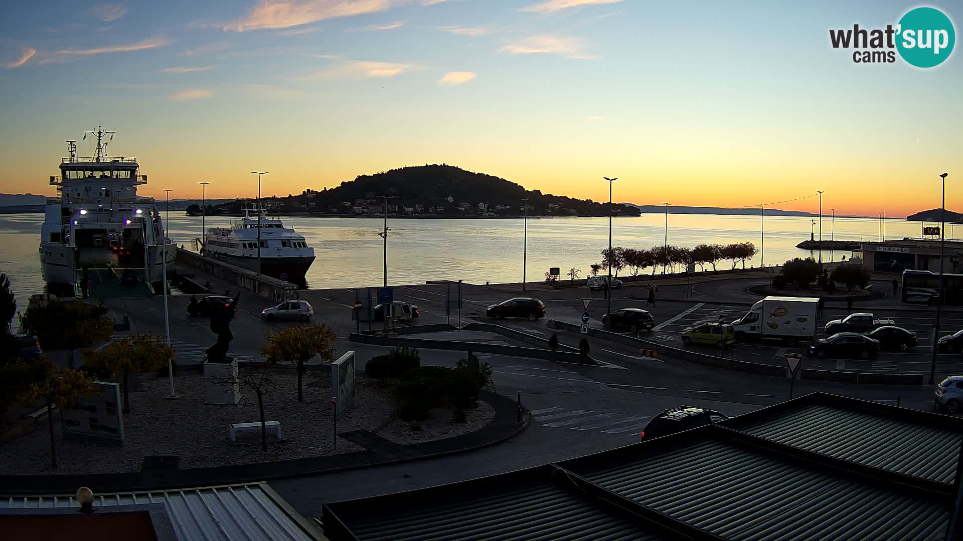 Cámara web UGLJAN – Transportar de Preko a Zadar