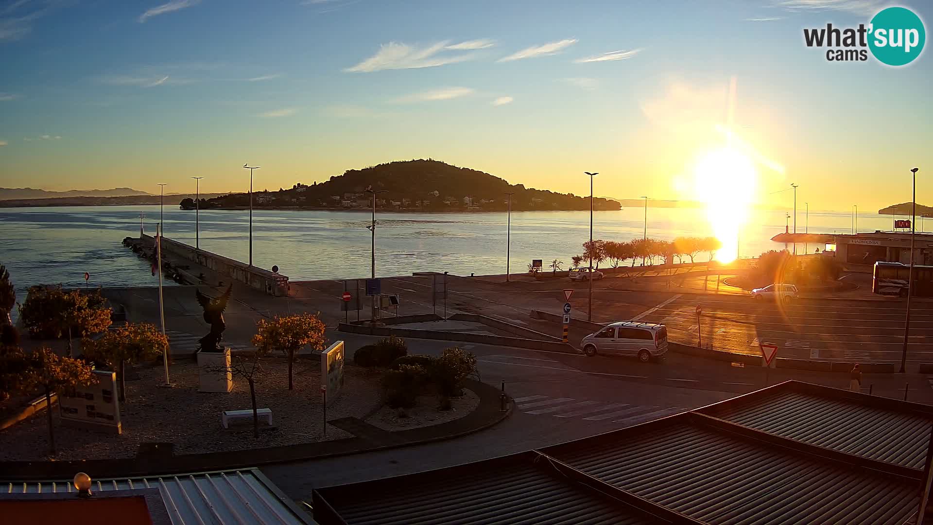 Cámara web UGLJAN – Transportar de Preko a Zadar