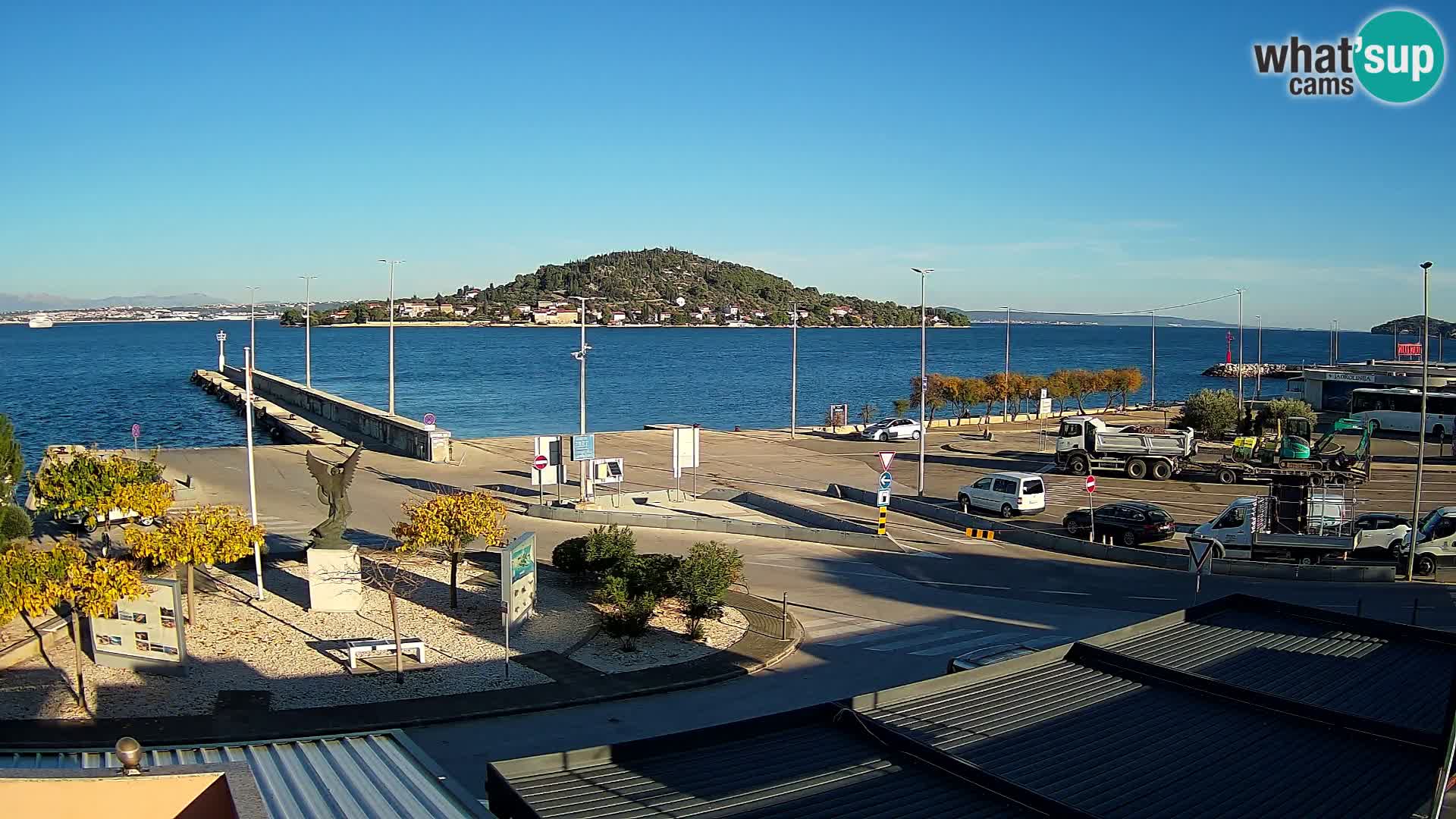 Cámara web UGLJAN – Transportar de Preko a Zadar