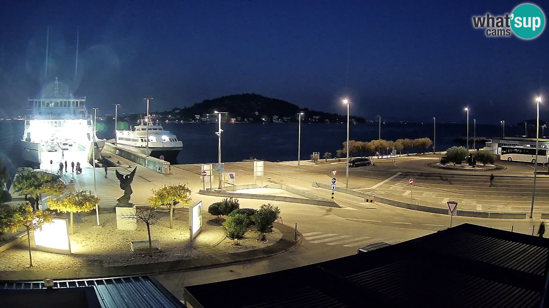 Web cam UGLJAN – Ferry de Preko à Zadar