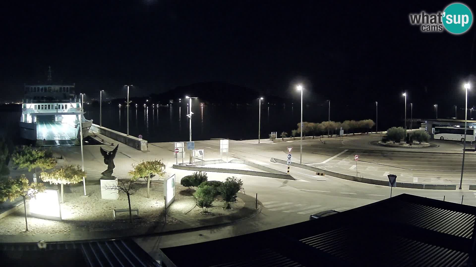 Spletna kamera Ugljan – trajekt Preko – Zadar