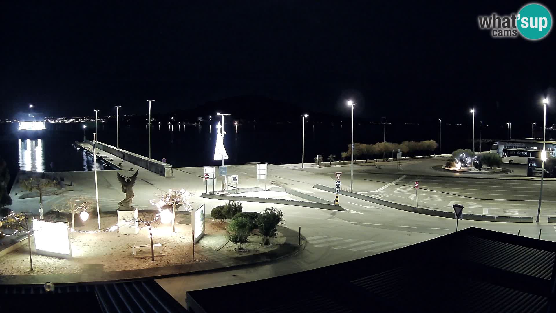 Webcam Ugliano – terminal traghetto da Preko a Zara