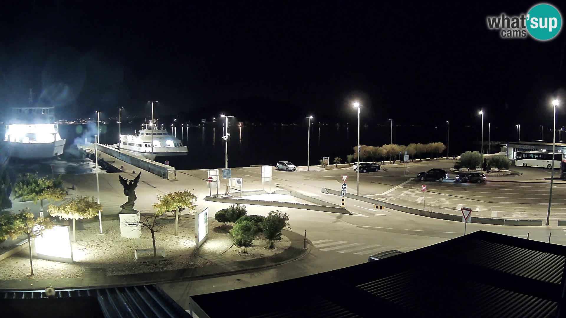 Web kamera Ugljan – Preko trajekt za Zadar