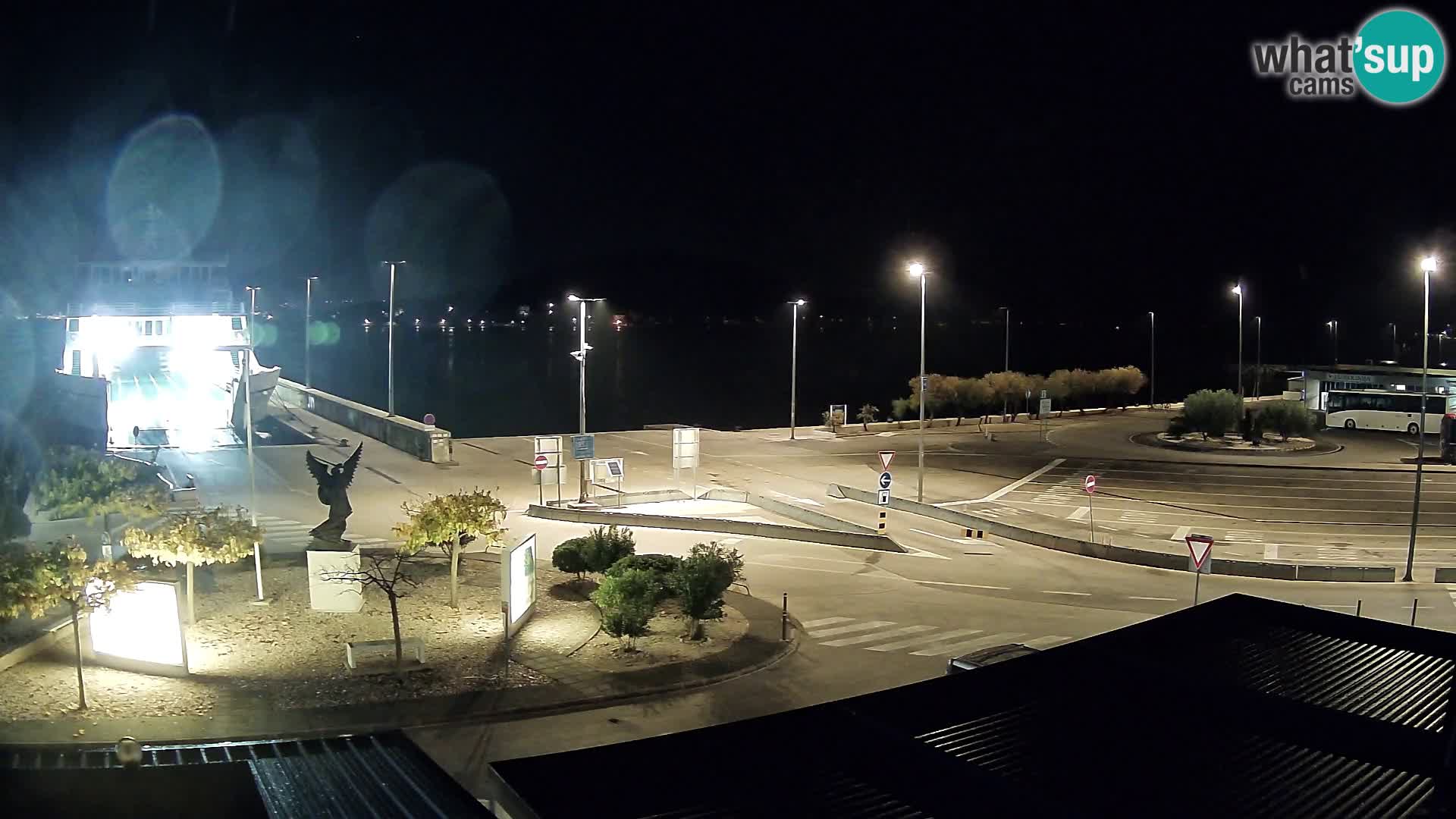 Webcam Ugljan – Preko Ferry to Zadar
