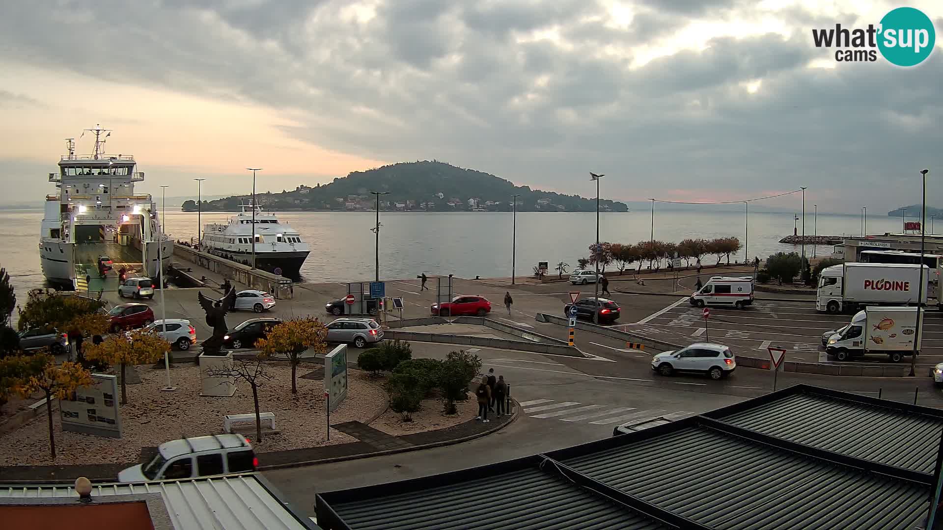 Cámara web UGLJAN – Transportar de Preko a Zadar