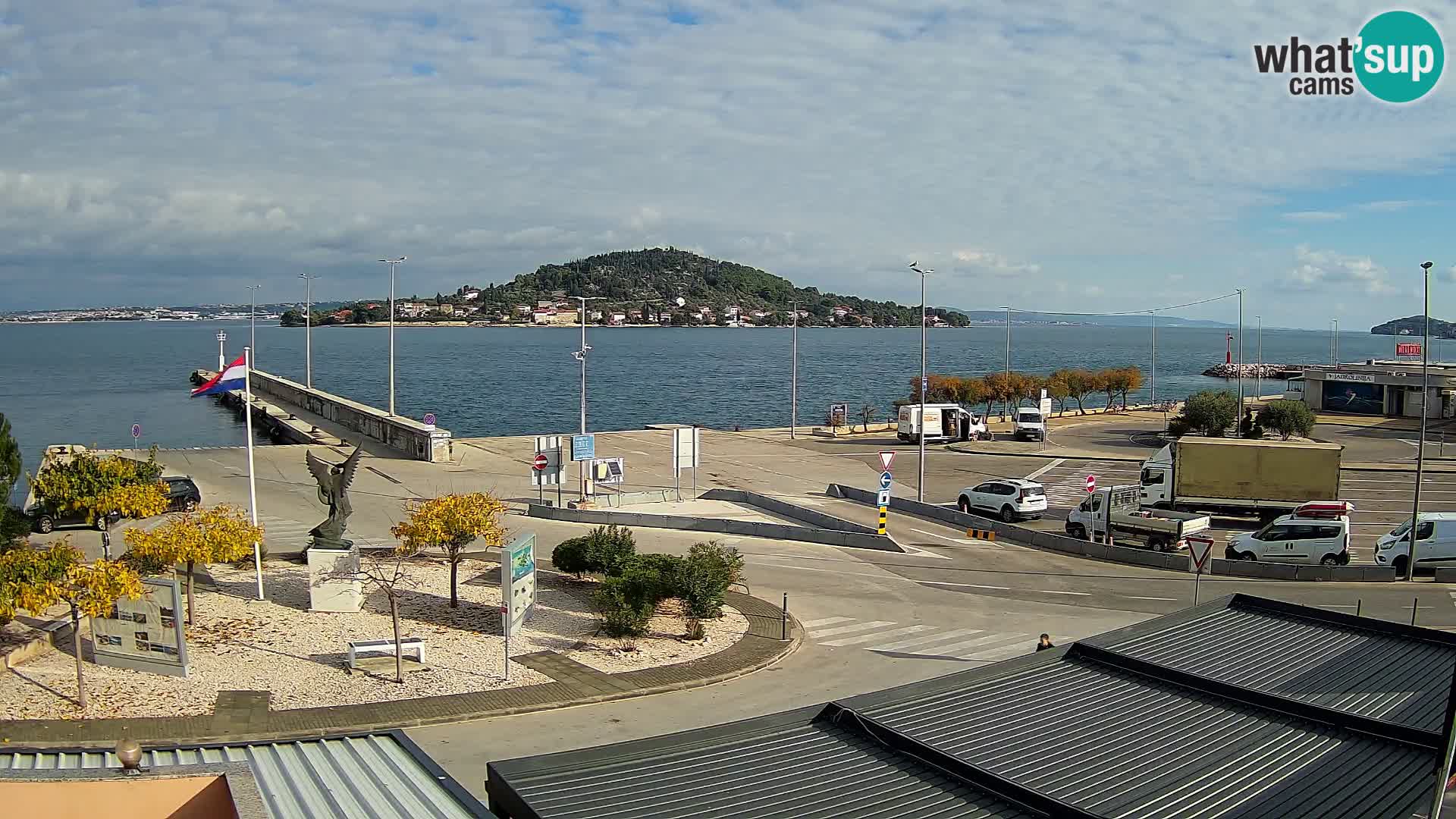 Web cam UGLJAN – Ferry de Preko à Zadar