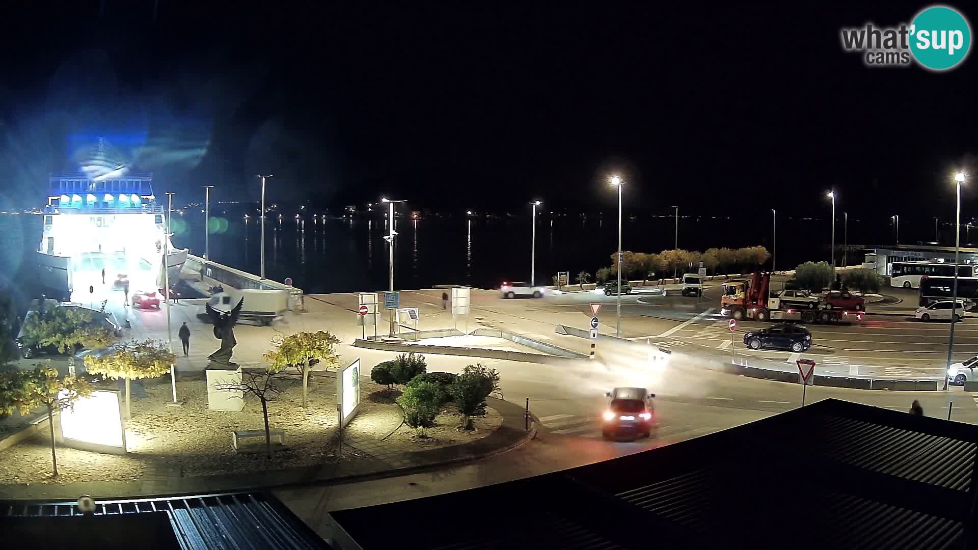 Webcam Ugljan – Preko Ferry to Zadar