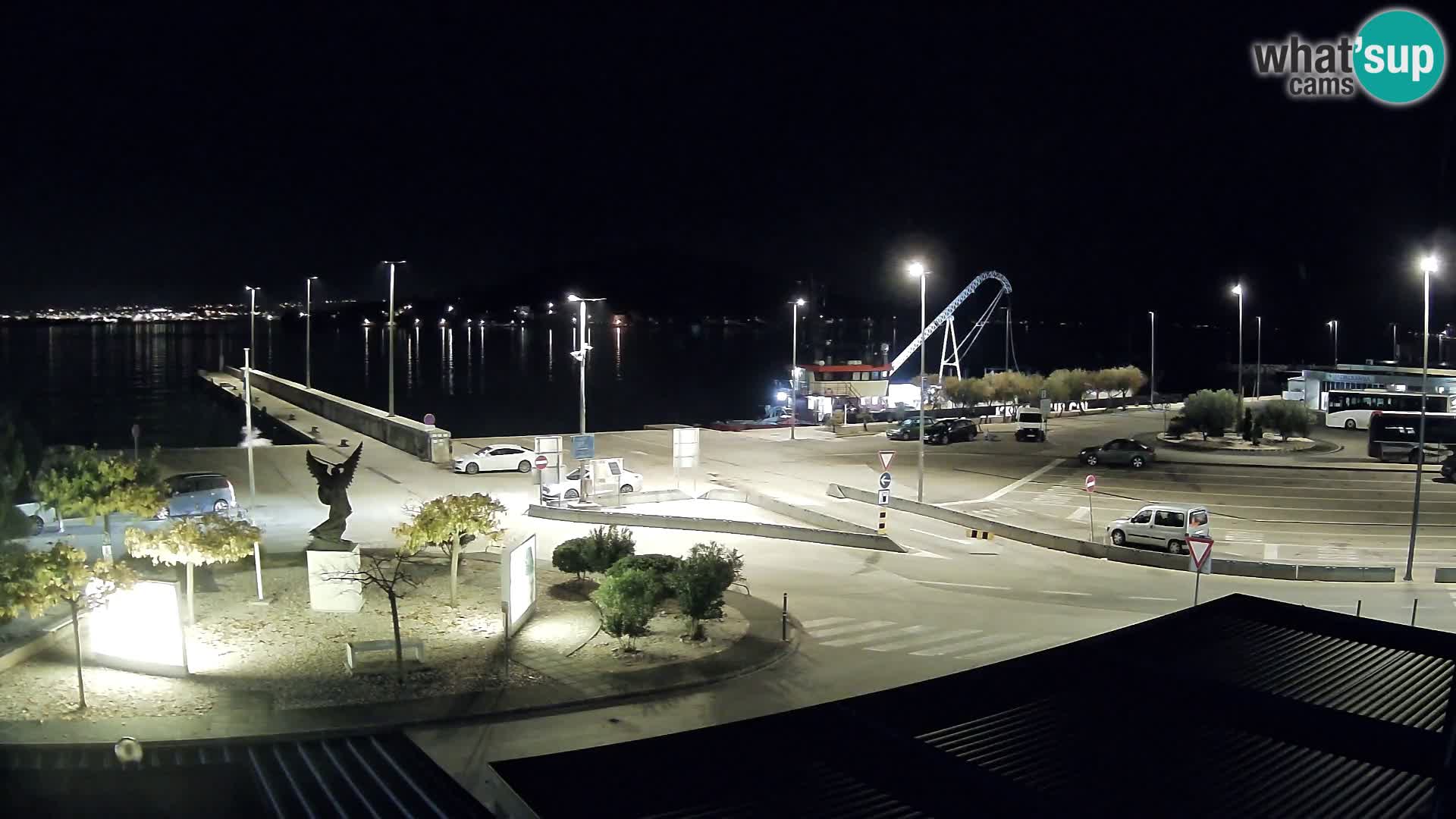 Webcam Ugliano – terminal traghetto da Preko a Zara