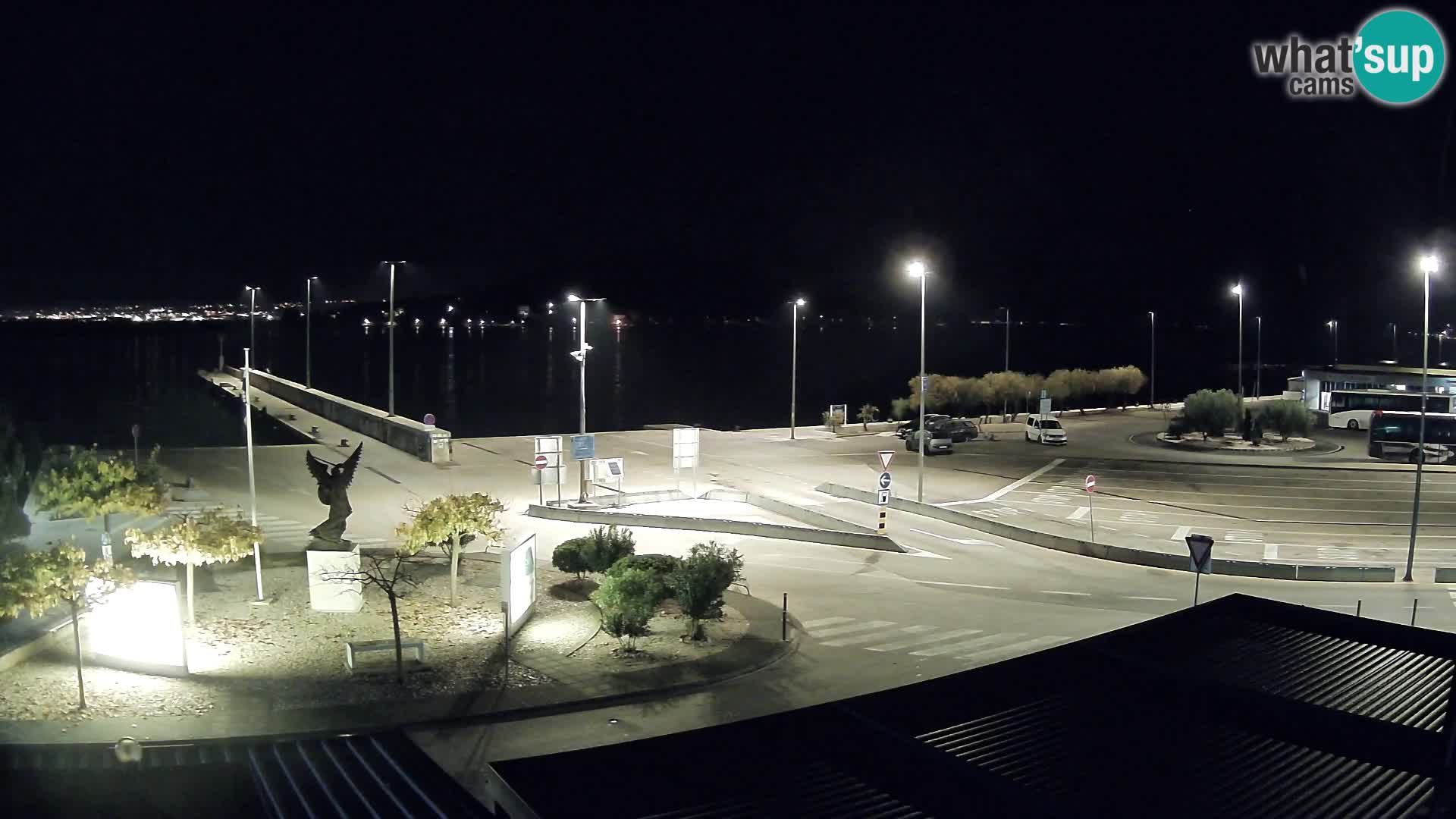 Spletna kamera Ugljan – trajekt Preko – Zadar