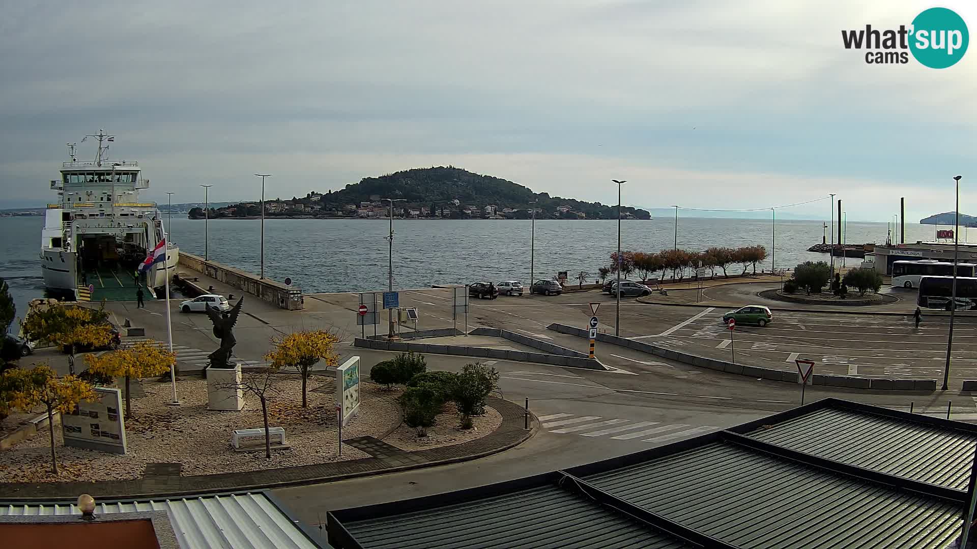Web cam UGLJAN – Ferry de Preko à Zadar