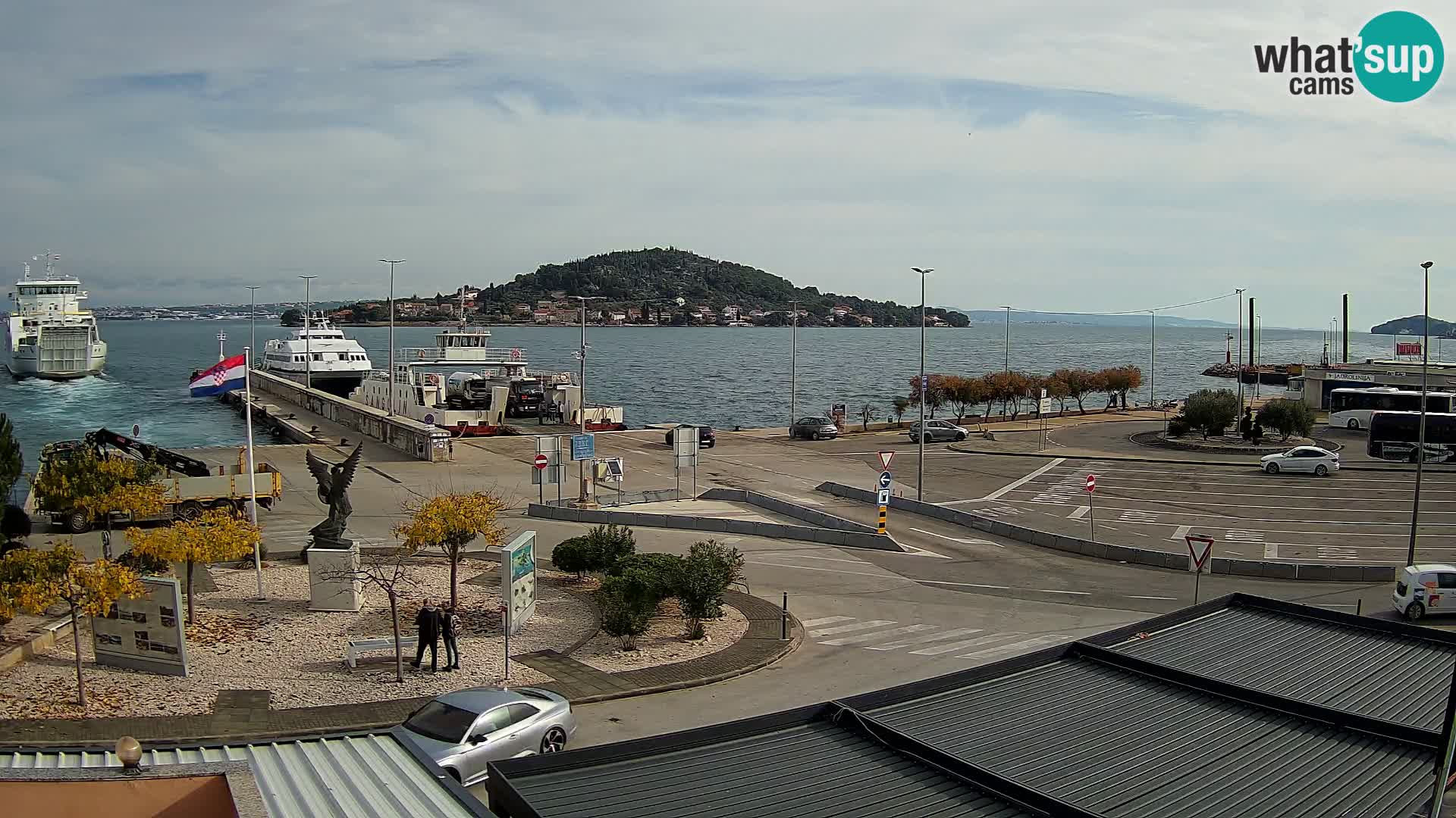 Web cam UGLJAN – Ferry de Preko à Zadar