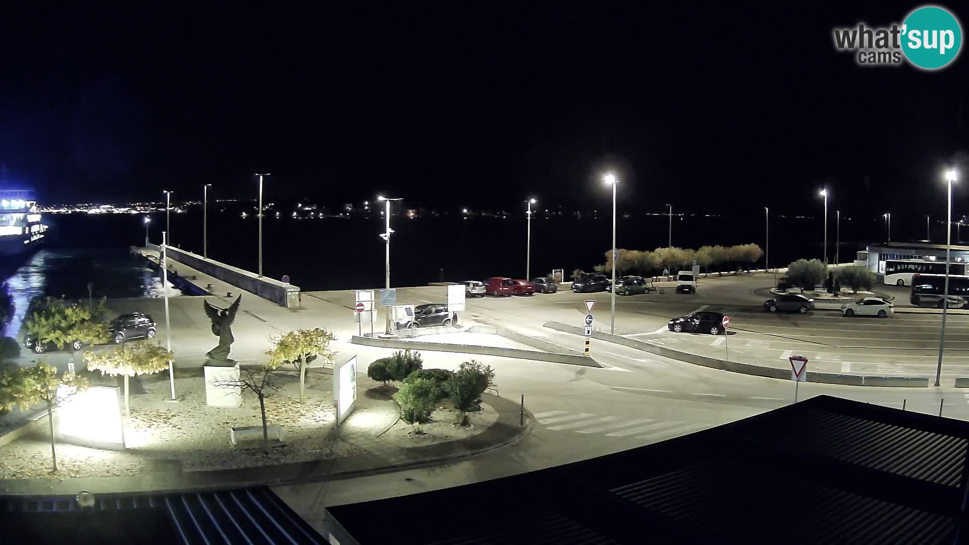 Webcam Ugljan – Preko Ferry to Zadar
