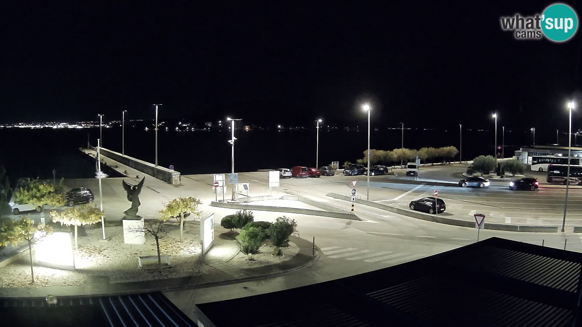 Spletna kamera Ugljan – trajekt Preko – Zadar