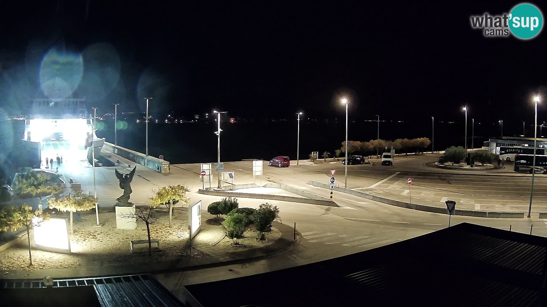 Webcam Ugljan – Preko Ferry to Zadar