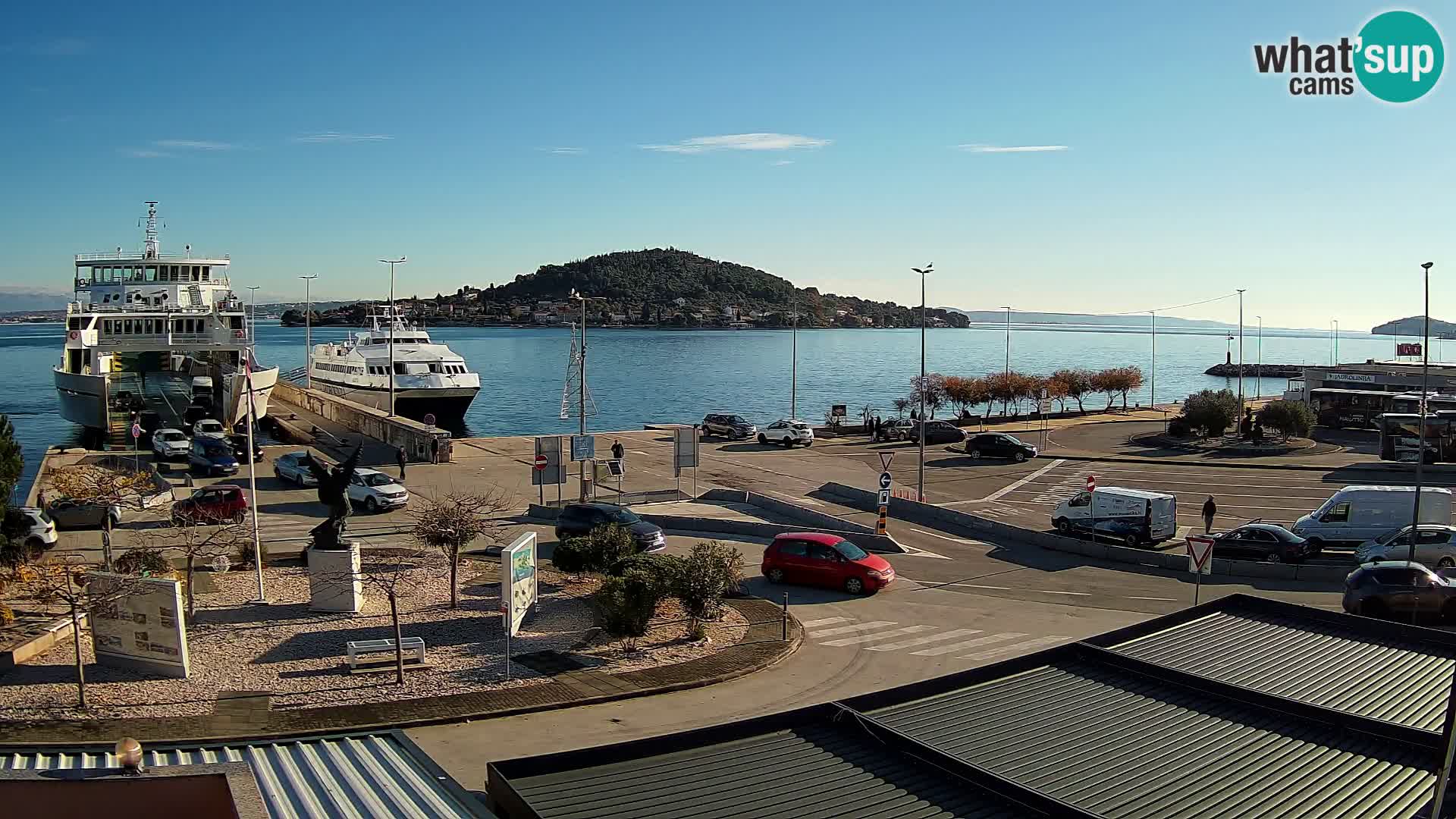 Cámara web UGLJAN – Transportar de Preko a Zadar