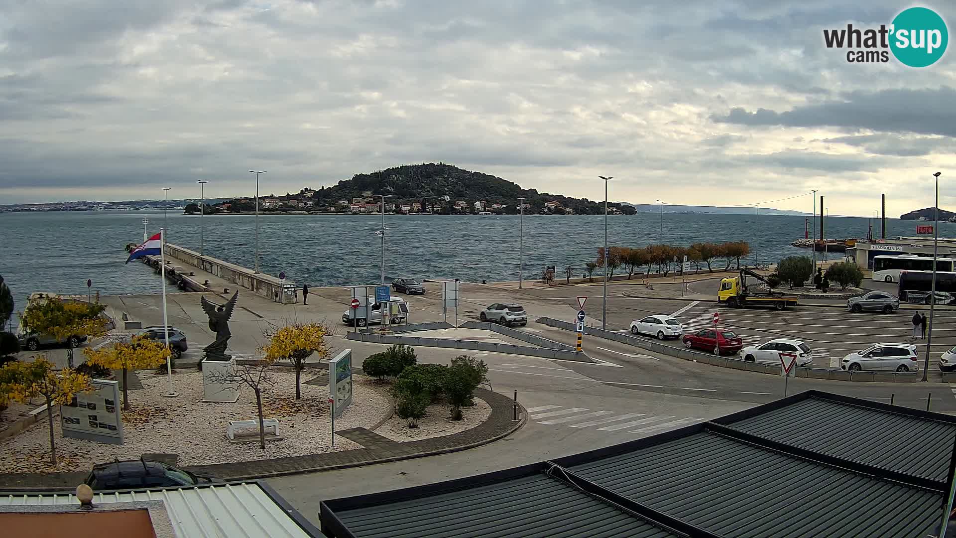 Webcam Ugljan – Preko Ferry to Zadar
