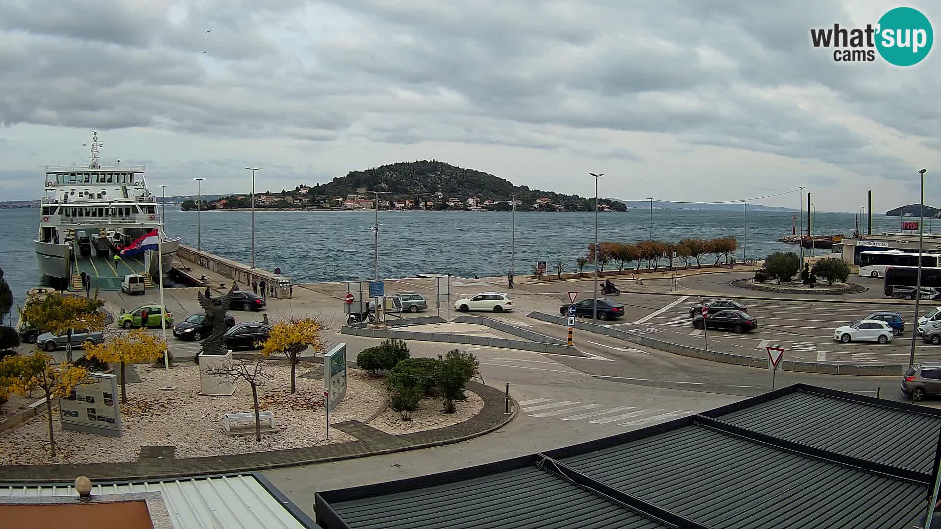 Cámara web UGLJAN – Transportar de Preko a Zadar