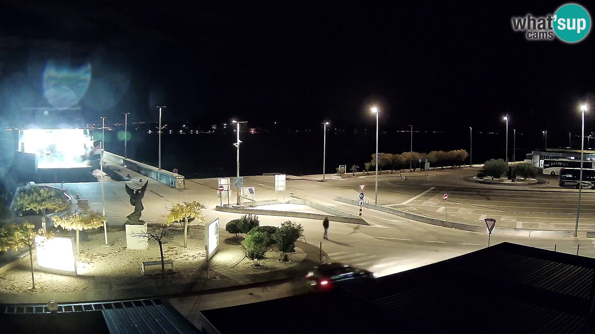 Spletna kamera Ugljan – trajekt Preko – Zadar