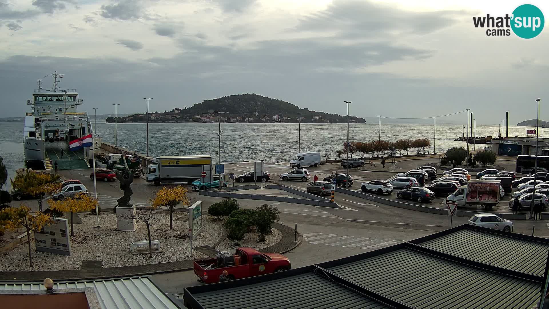 UGLJAN Webcam – Preko-Fähre nach Zadar