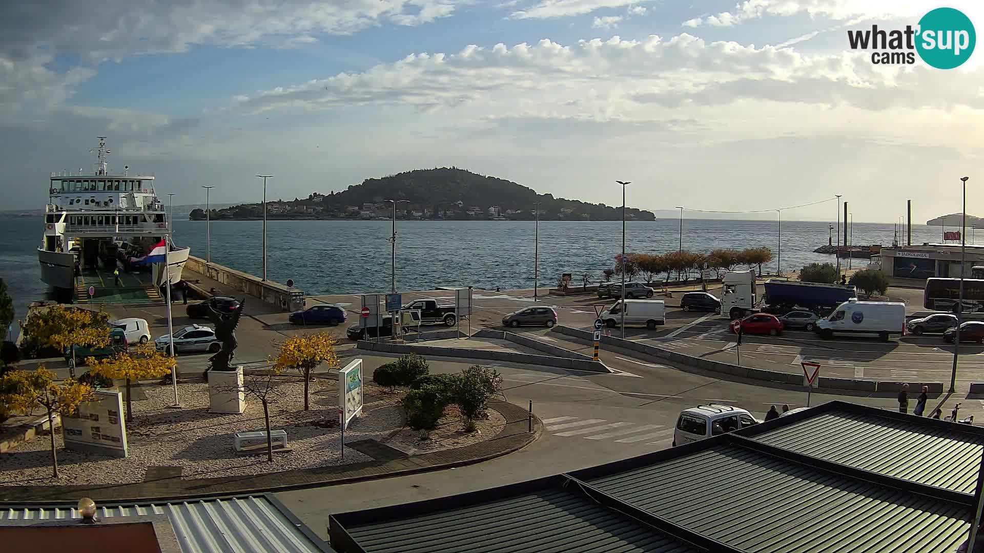 Web cam UGLJAN – Ferry de Preko à Zadar