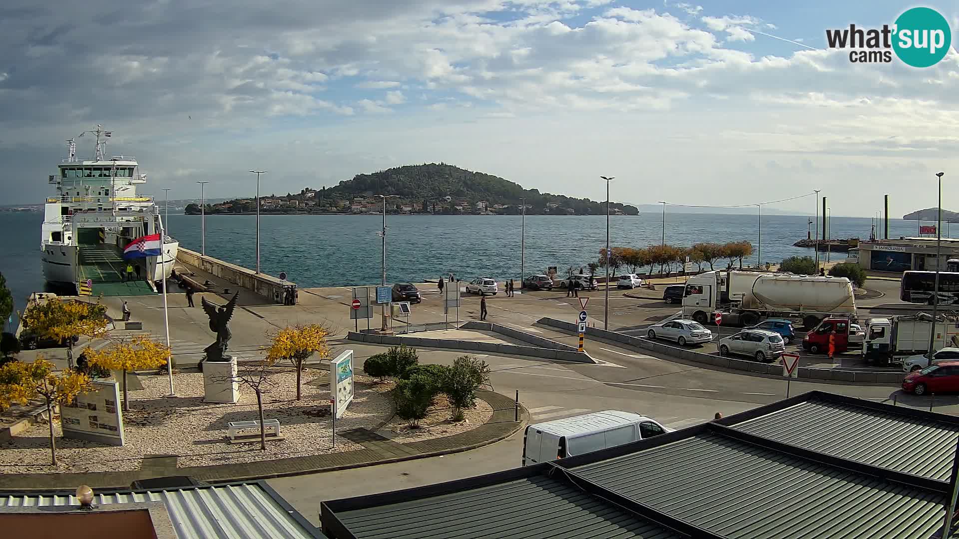 Cámara web UGLJAN – Transportar de Preko a Zadar