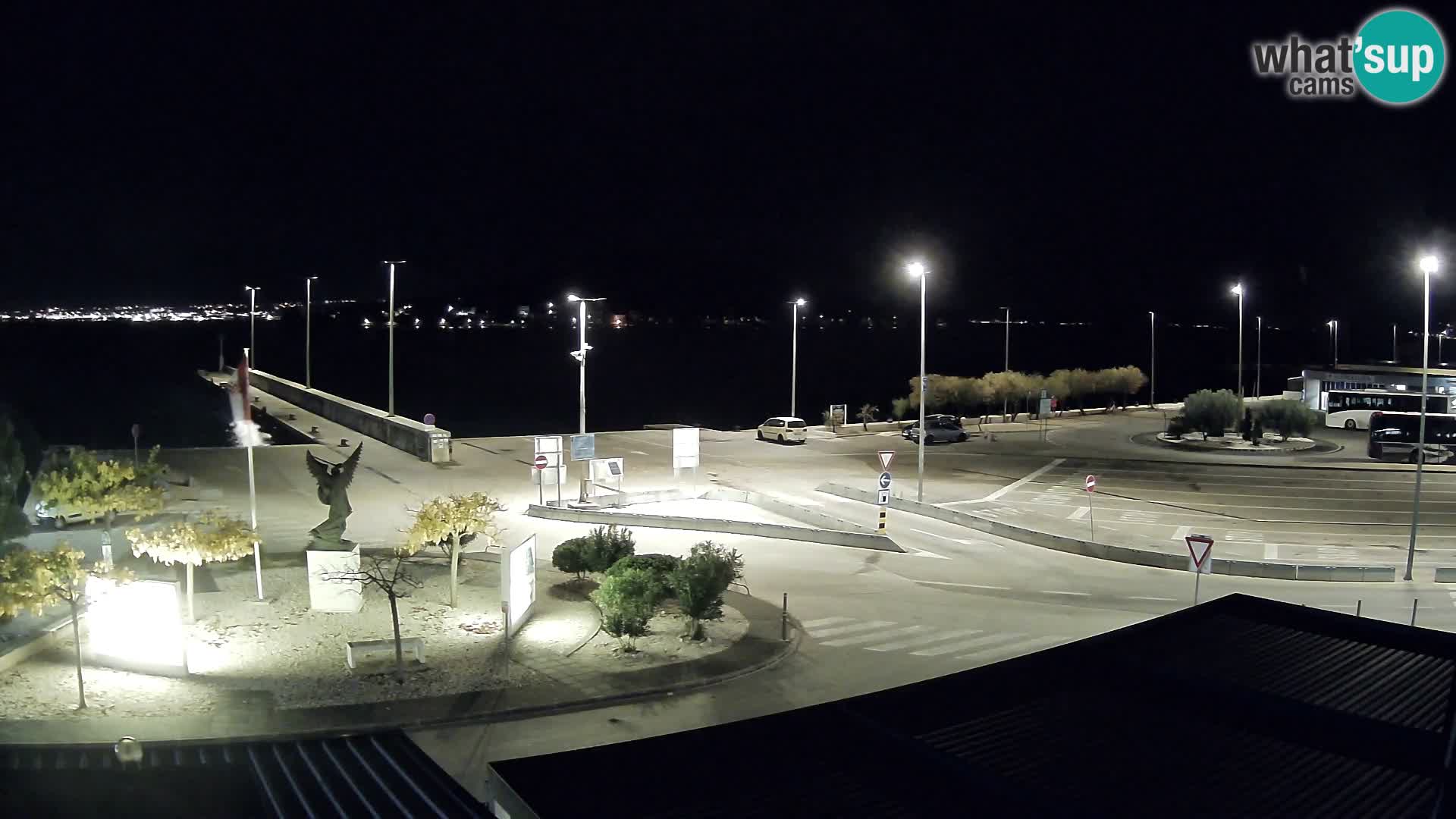 Spletna kamera Ugljan – trajekt Preko – Zadar