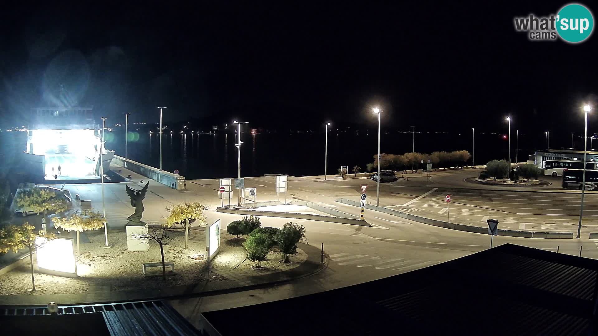 Spletna kamera Ugljan – trajekt Preko – Zadar