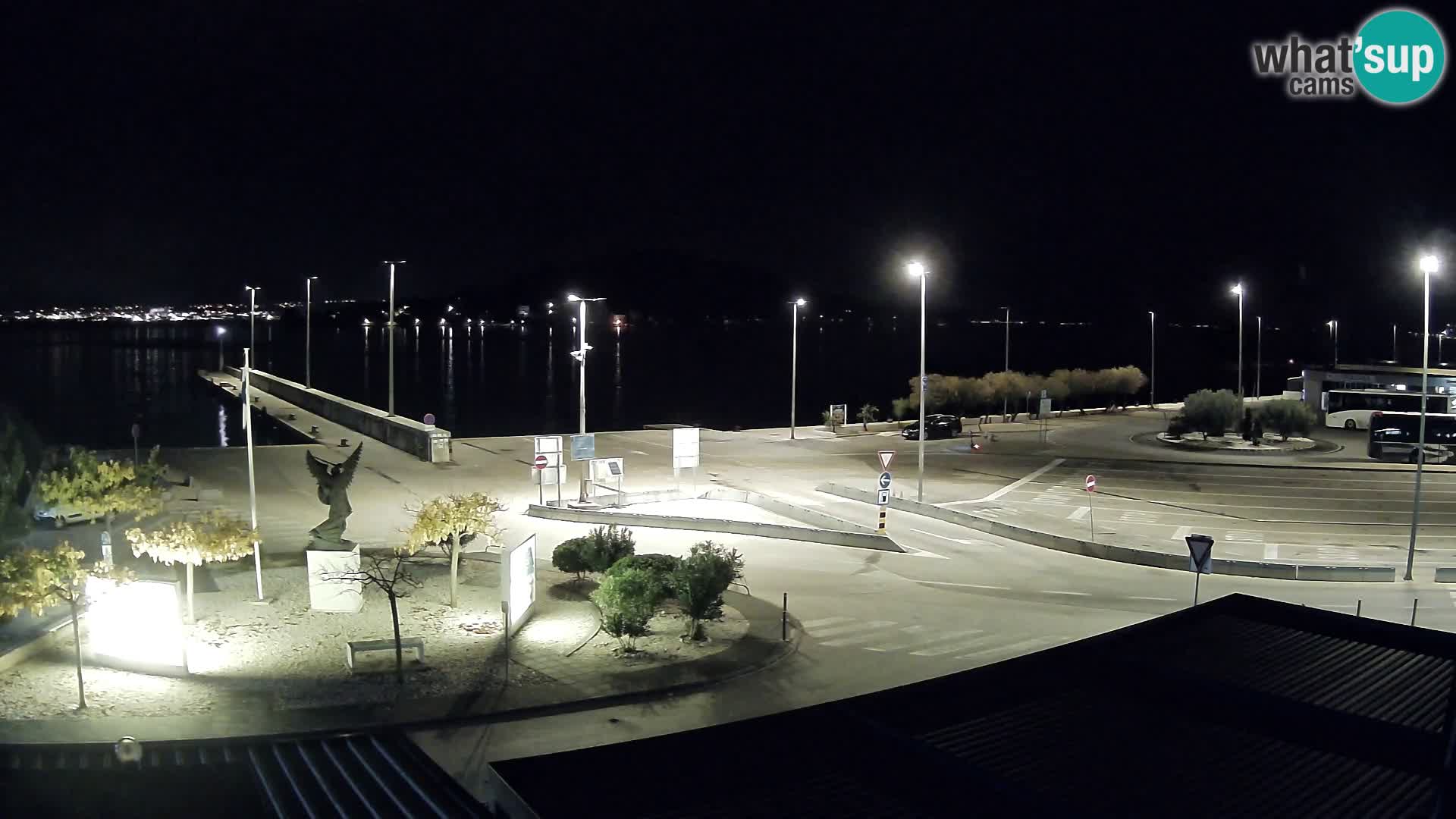 Spletna kamera Ugljan – trajekt Preko – Zadar