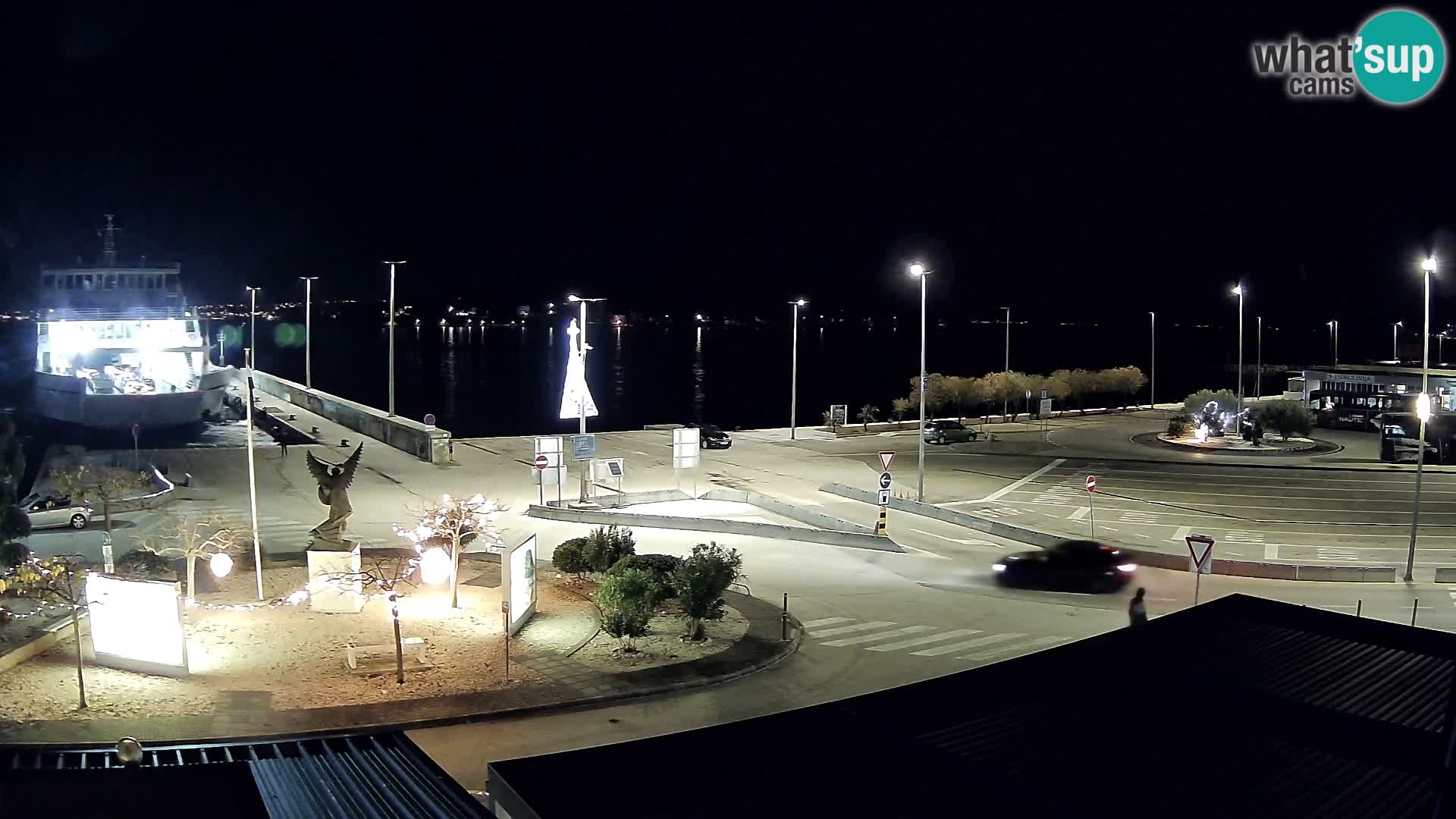 Web kamera Ugljan – Preko trajekt za Zadar