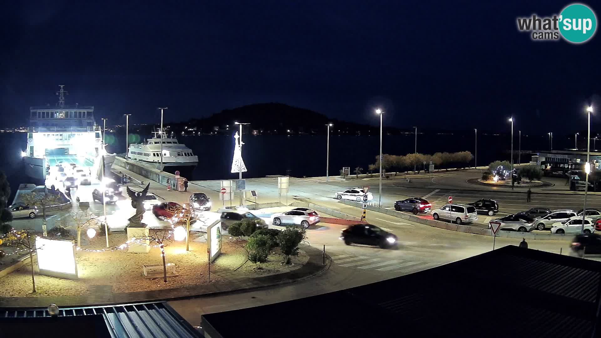 Spletna kamera Ugljan – trajekt Preko – Zadar