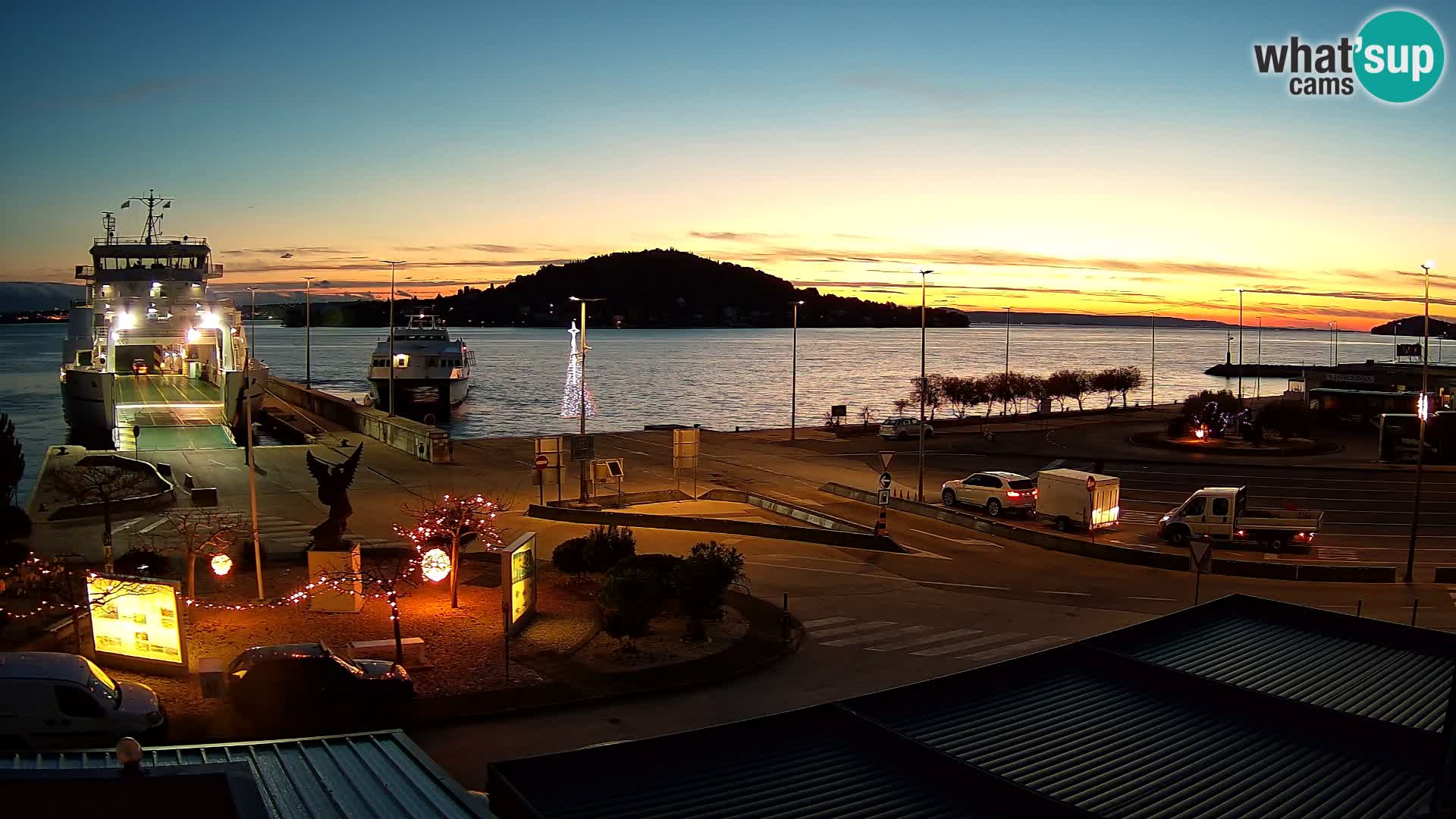 UGLJAN Webcam – Preko-Fähre nach Zadar