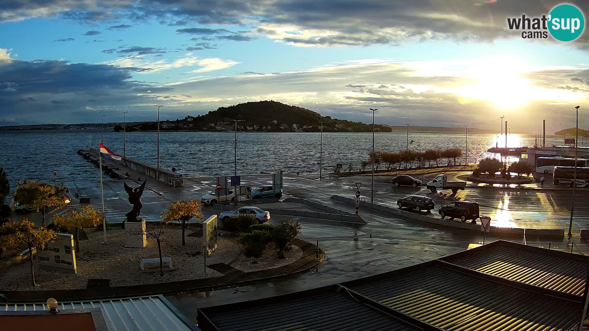 Webcam Ugljan – Preko Ferry to Zadar
